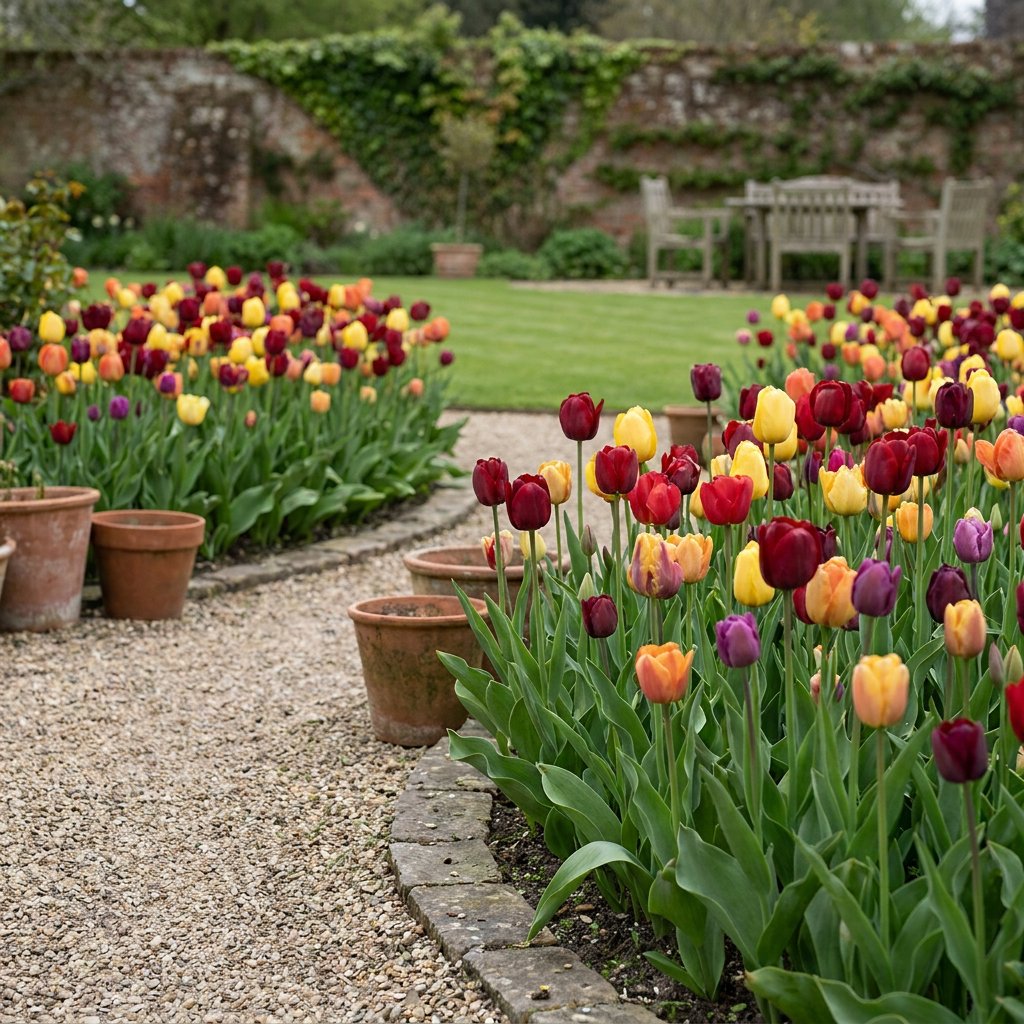 Darwin hybrid tulips