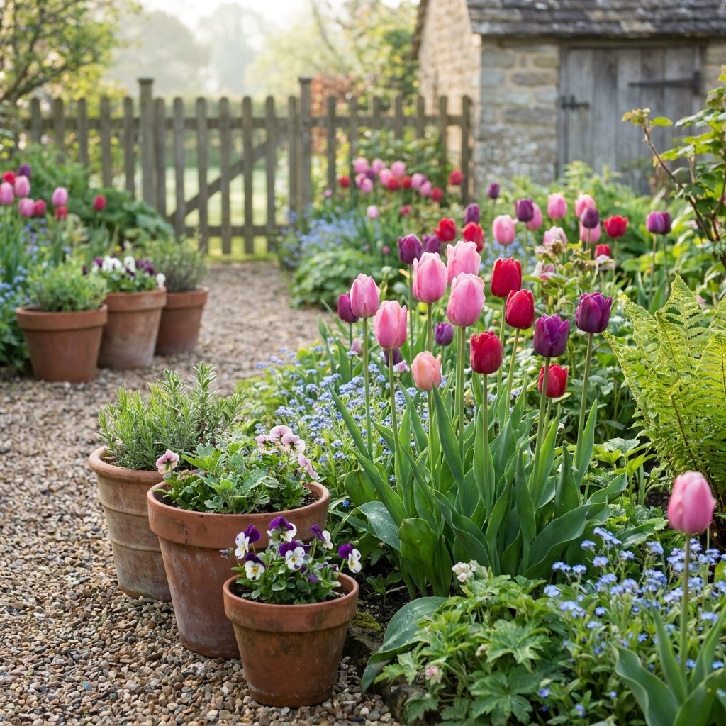 Triumph tulips