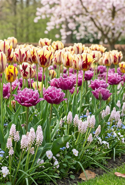 Jardin romantique — Nuage bigarré