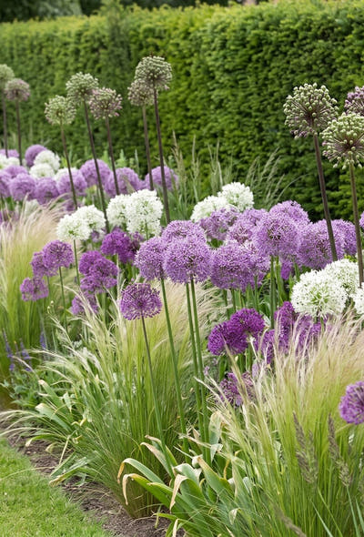 Jardin moderne épuré — Lignes épurées