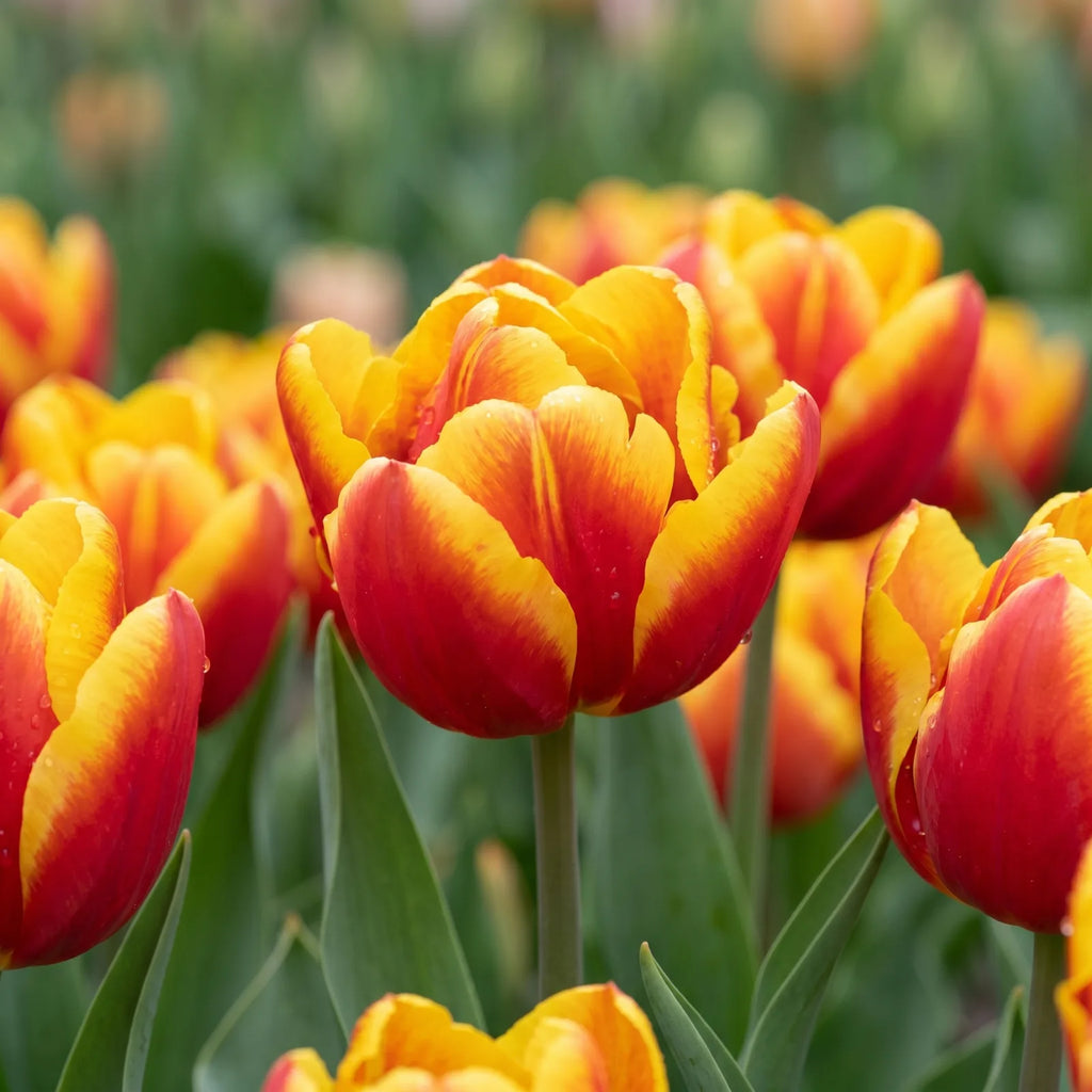 Tulipa Cilesta close-up