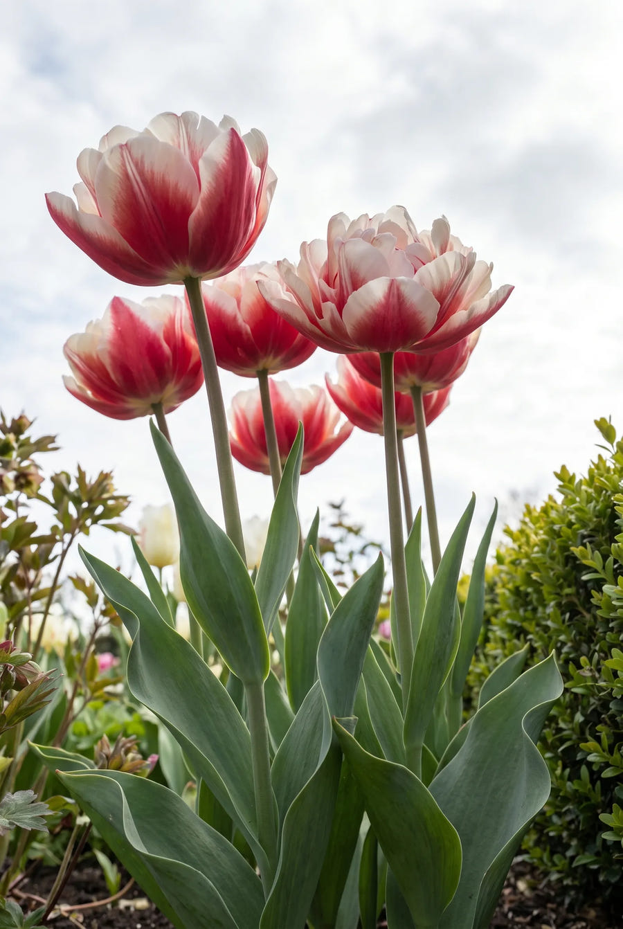 Tulipa Columbus — in de tuin
