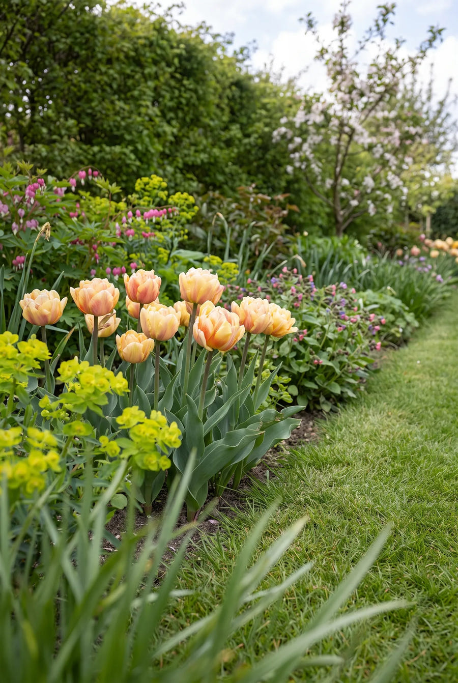 Tulipa Foxy Foxtrot — in de tuin