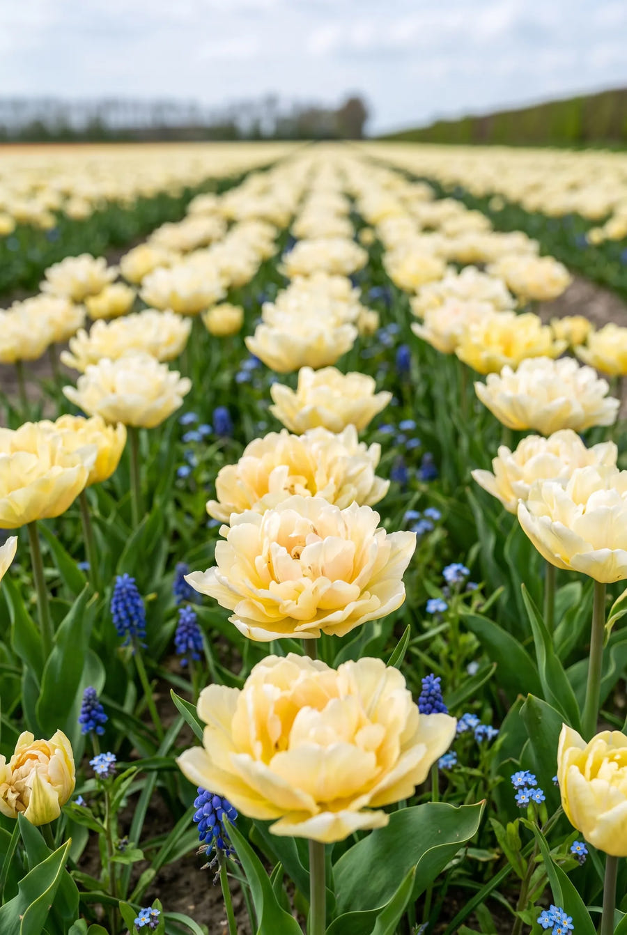 Tulipa Verona — in de border