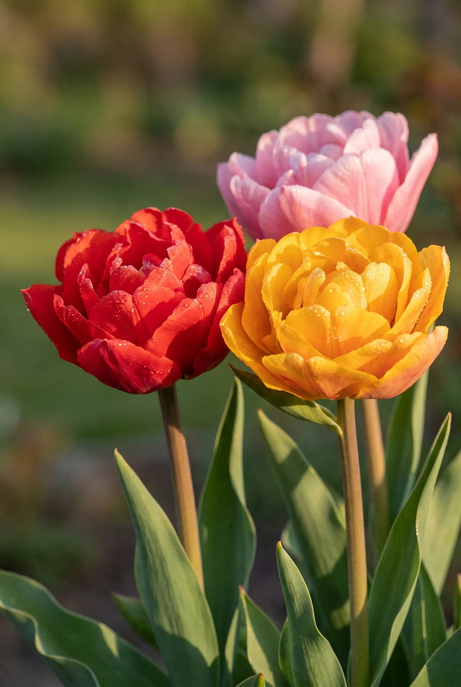 Tulipa Double Early Mixed — sfeerbeeld