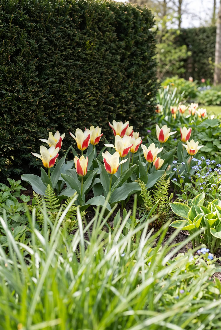 Tulipa The First — in de border