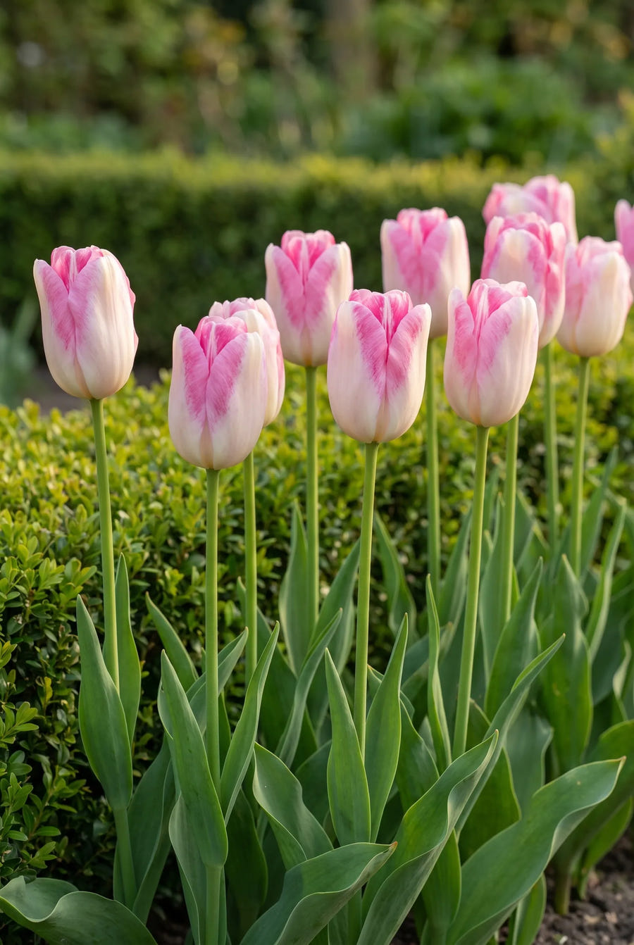 Tulipa Infinity — groep in de tuinborder