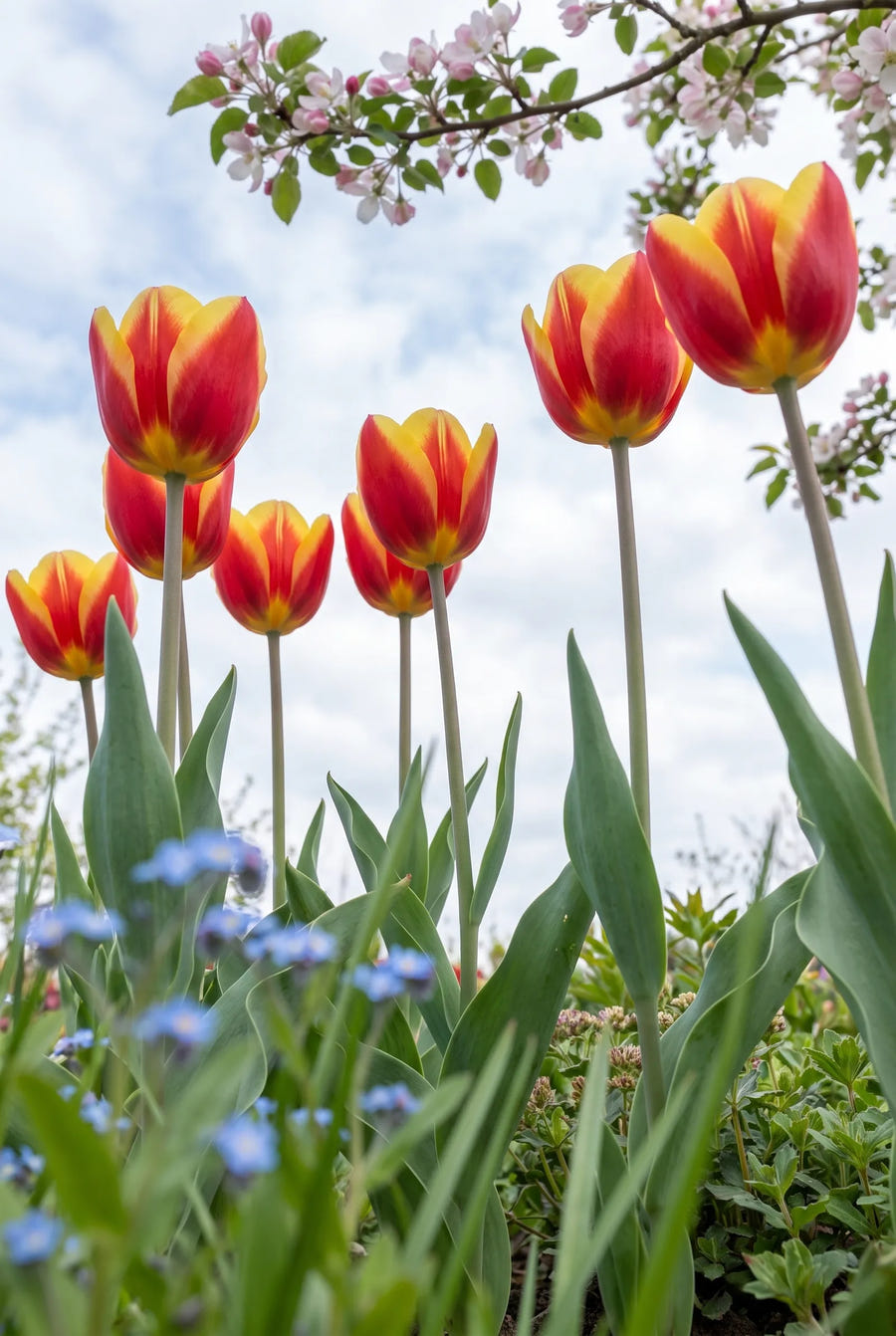 Tulipa Jan Seignette — in de tuin