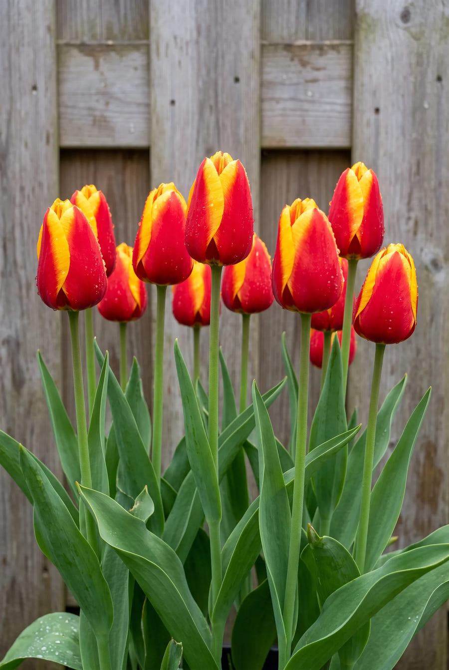 Tulipa Dow Jones — in de border