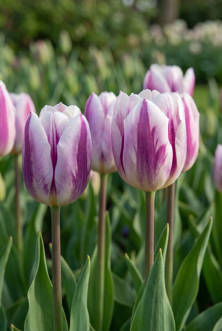 Tulipa Flaming Flag — sfeerbeeld