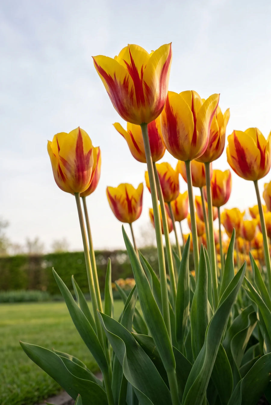 Tulipa Washington — in de tuin