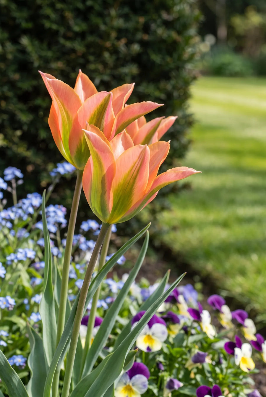 Tulipa Artist — close-up van de bloem