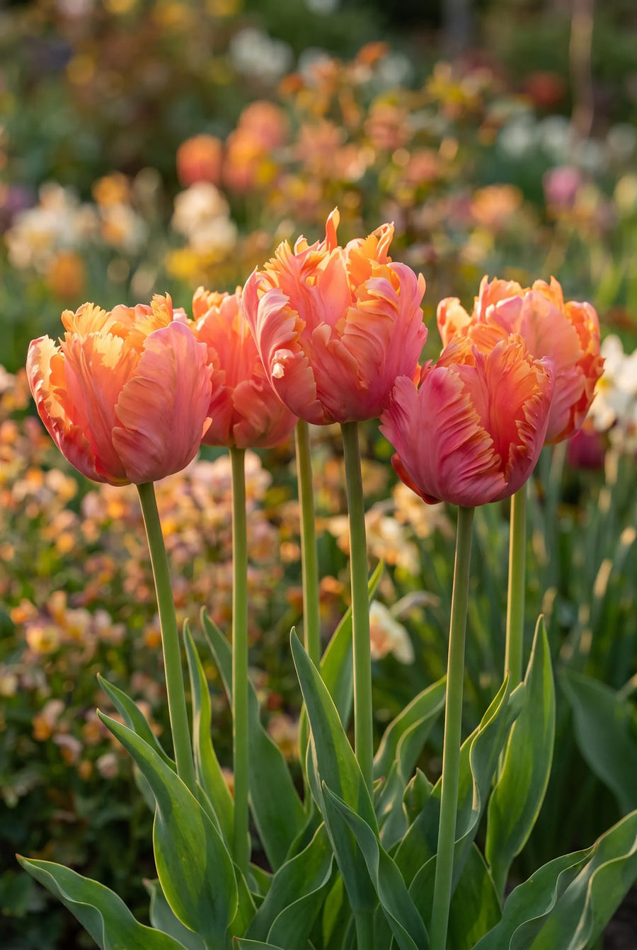 Tulipa Amazing Parrot — in de border