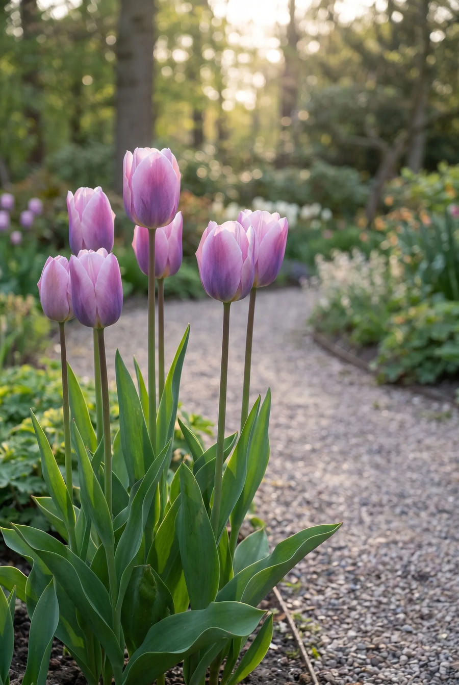 Tulipa Light and Dreamy — in de border