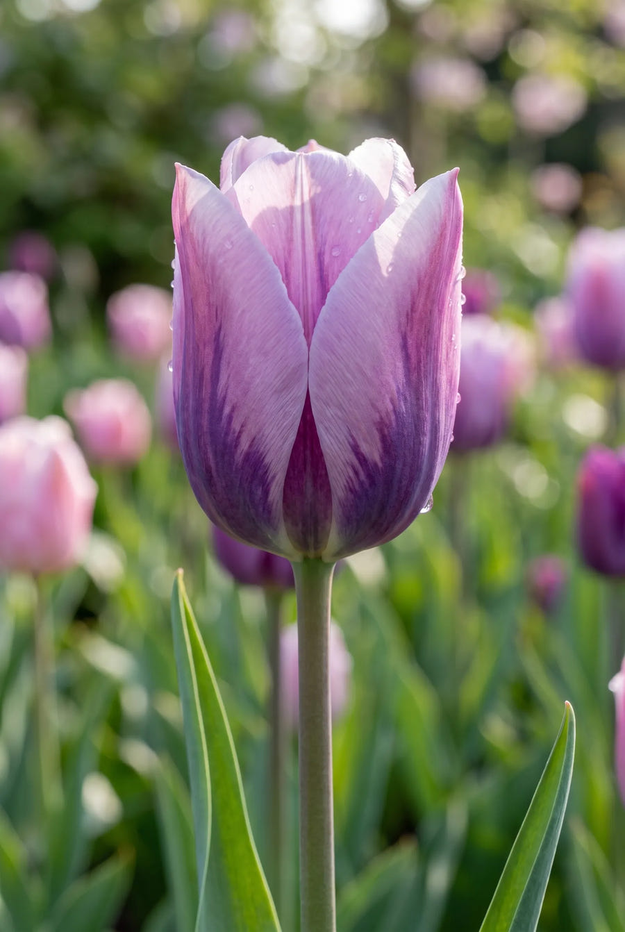 Tulipa Light and Dreamy — close-up van de bloem