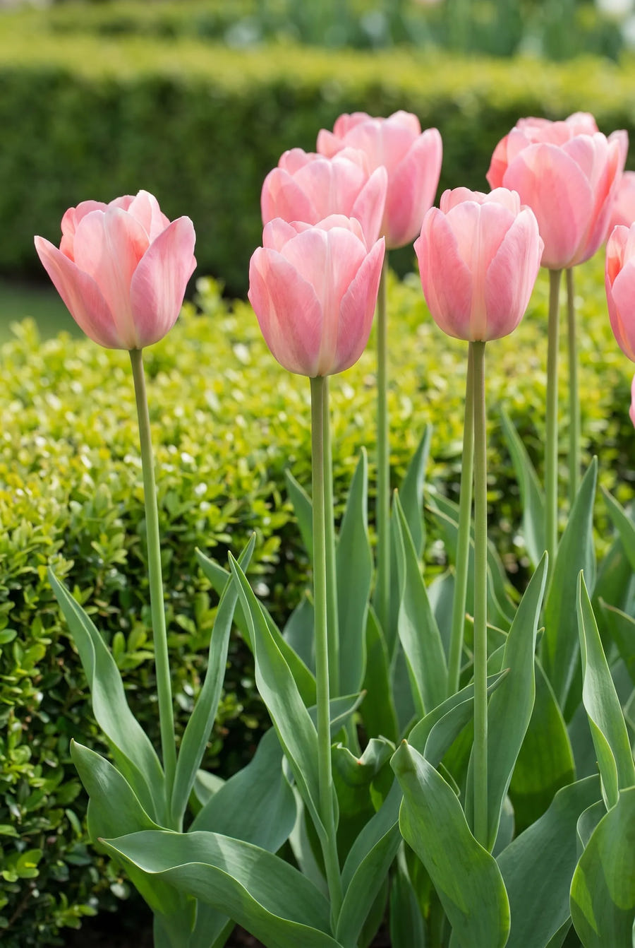 Tulipa Mystic van Eijk — in de border