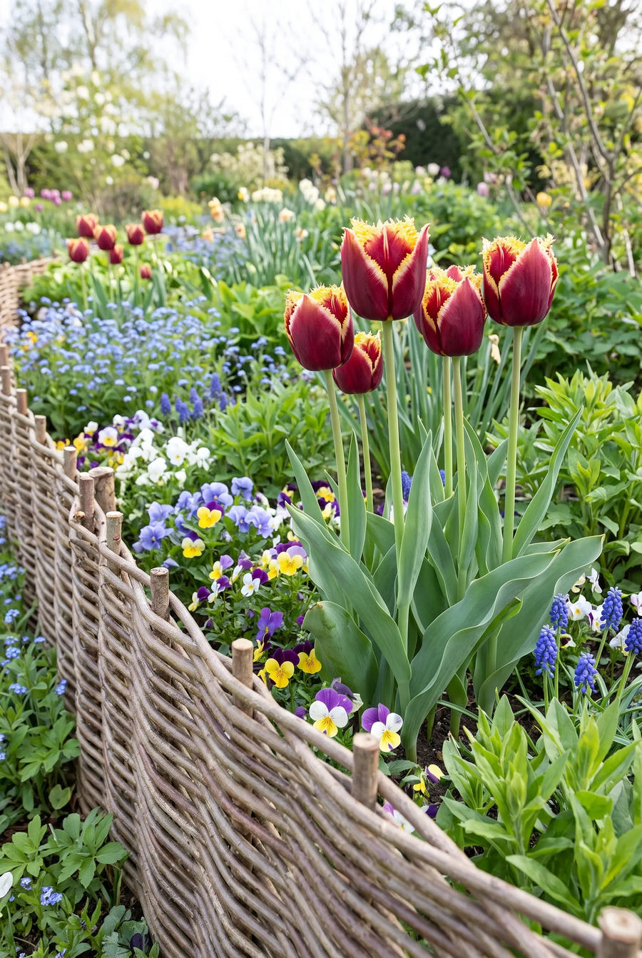 Tulipa Mercure — in de tuin