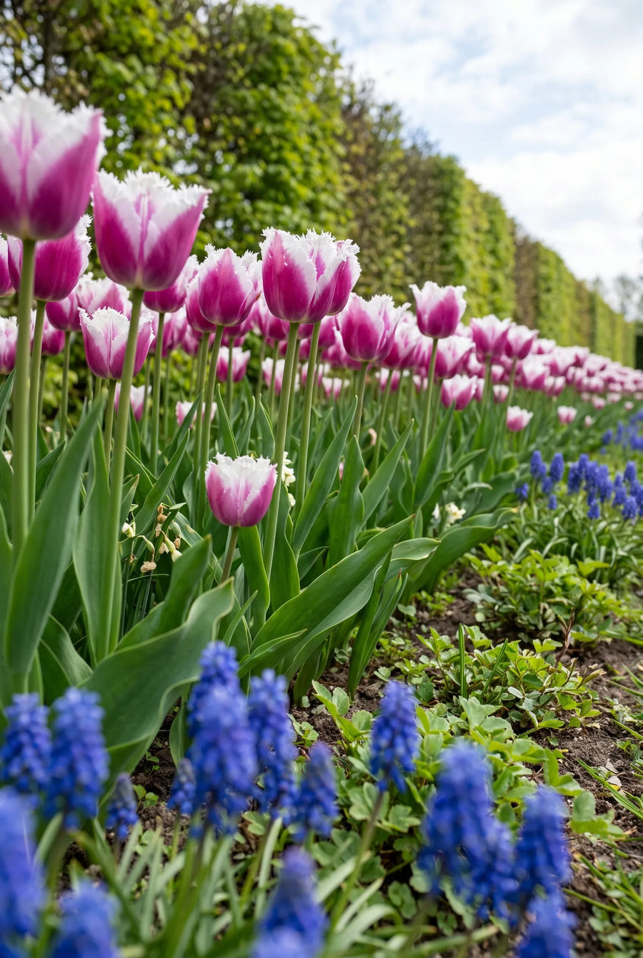 Tulipa Siesta — in de tuin