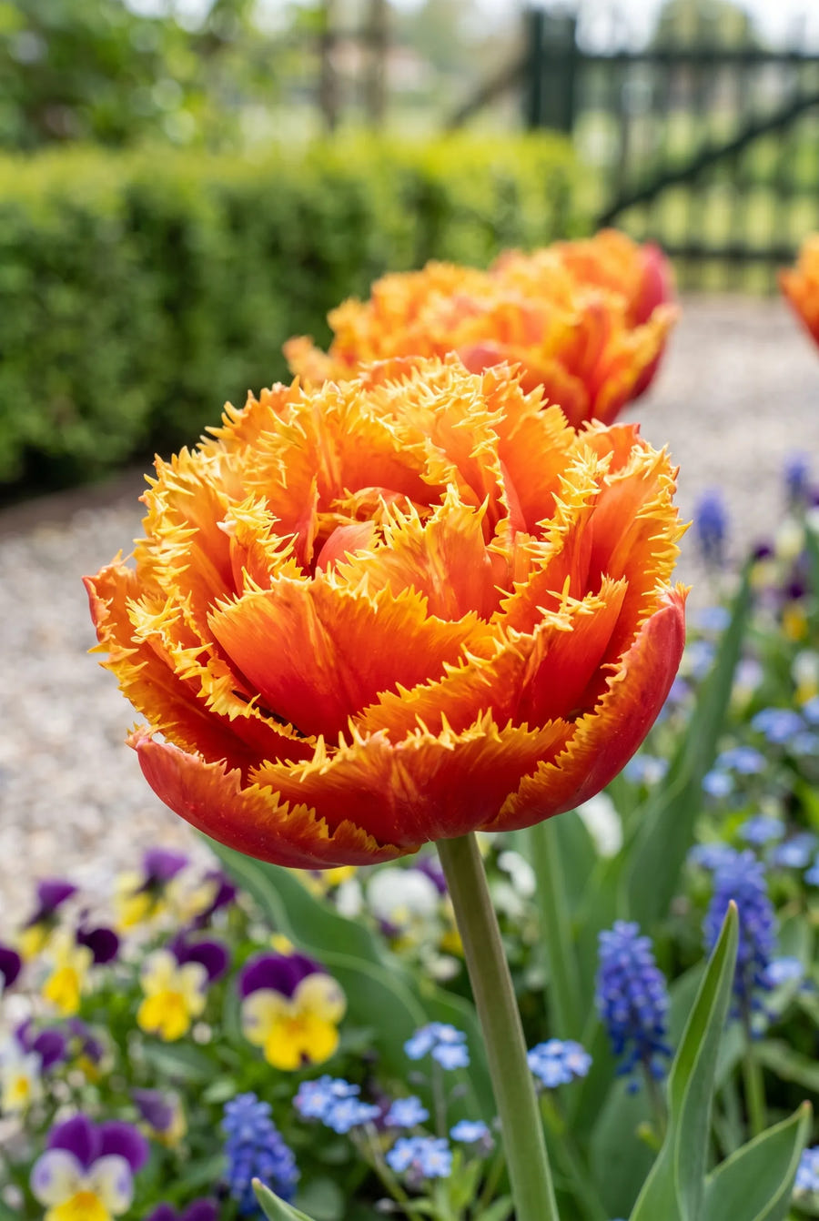 Tulipa Gold Dust — close-up van de bloem