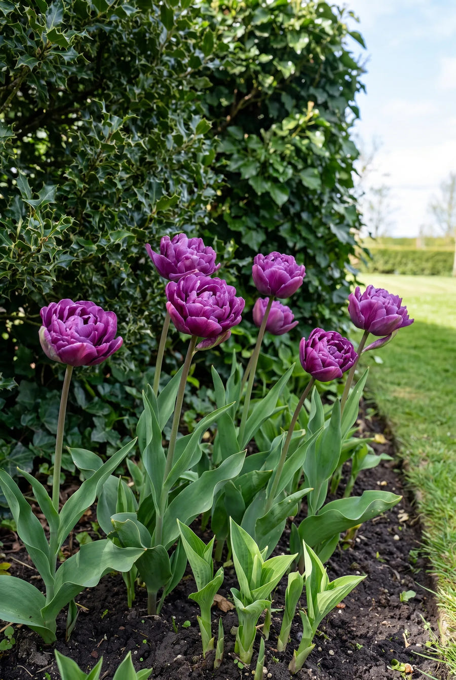 Tulipa Blue Wow premium — in de tuin