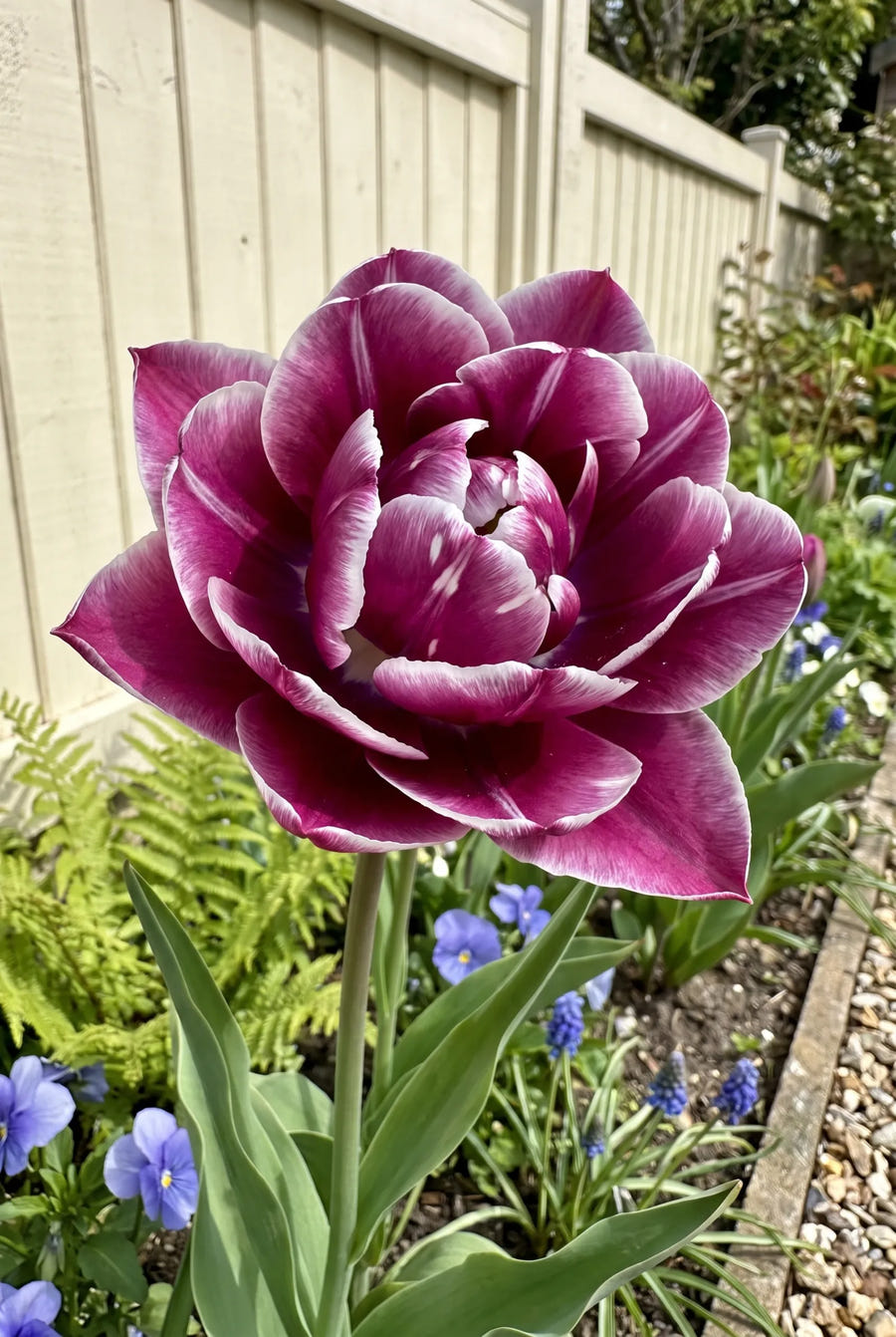 Tulipa Dream Touch — close-up van de bloem