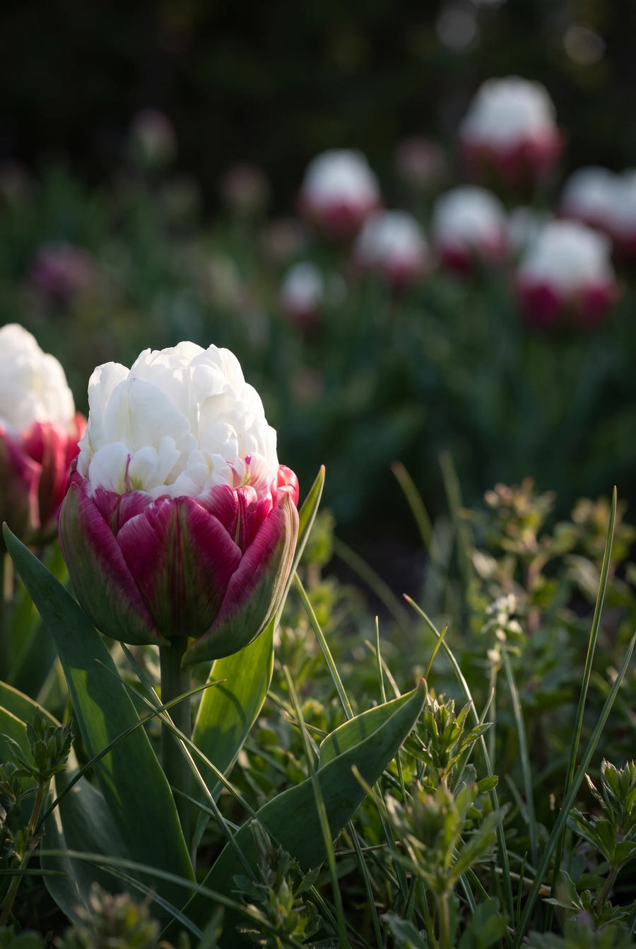 Tulipa Ice Cream — close-up van de bloem