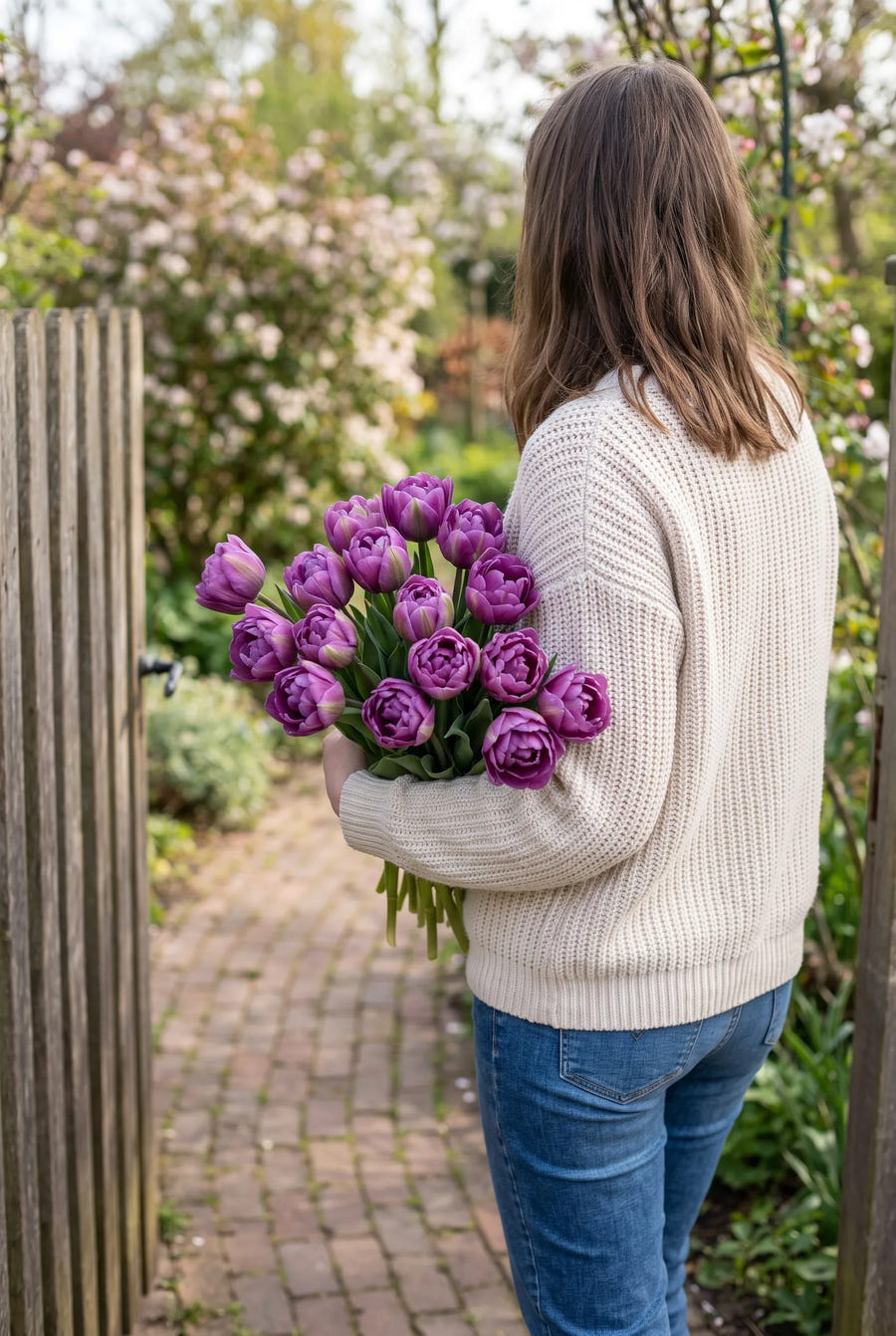 Tulipa Negrita Double — sfeerbeeld