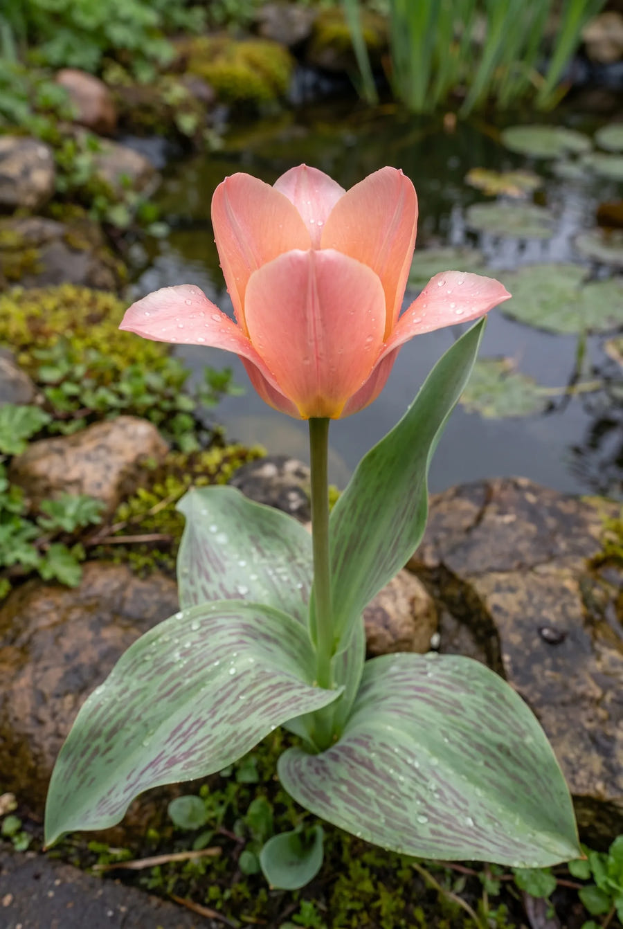 Tulipa Sweet Lady — in de tuin