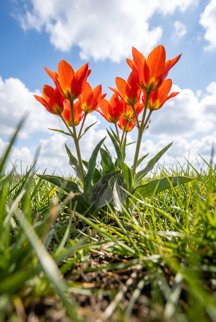 Tulipa Toronto — in de tuin
