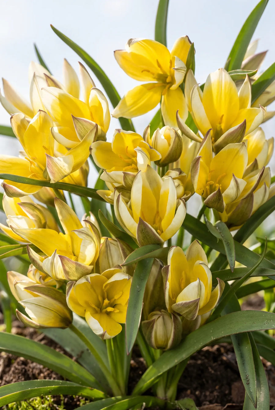 Tulipa Tarda — in de tuin