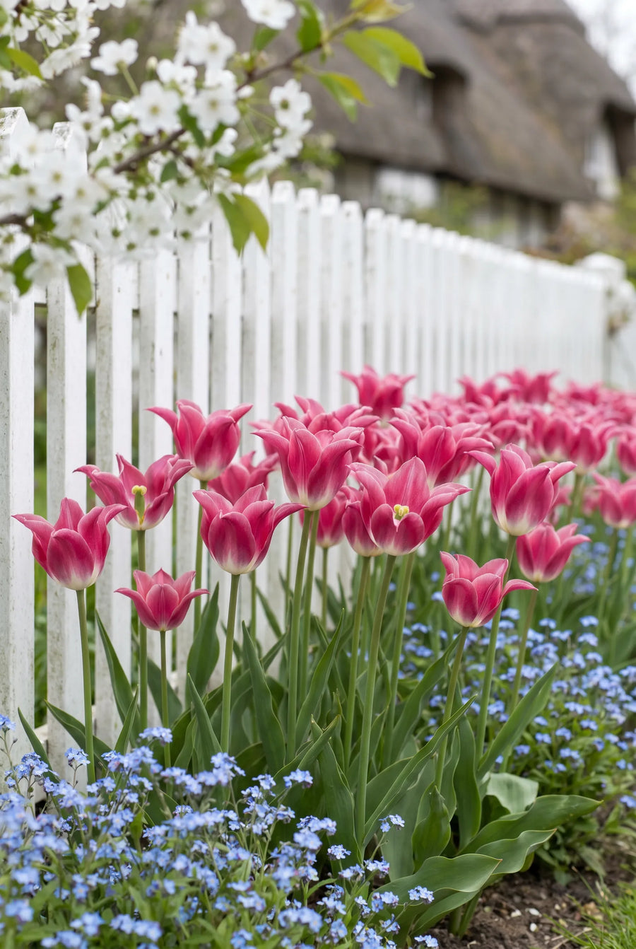 Tulipa Crown of Dynasty — in de border
