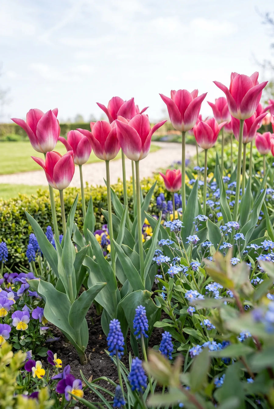 Tulipa Crown of Dynasty — in de tuin