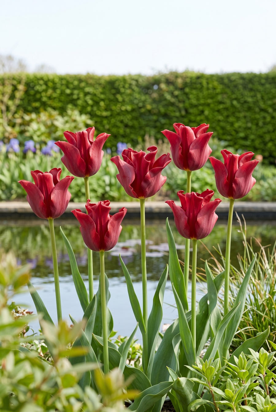 Tulipa Red Dress — in de border