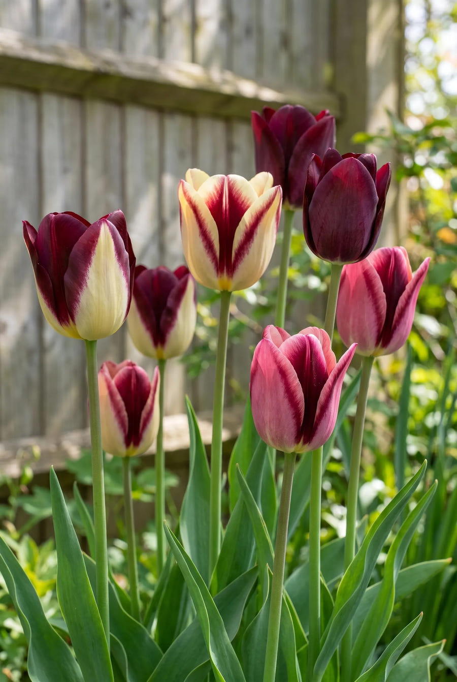 Tulipa Dance Club — in de tuin