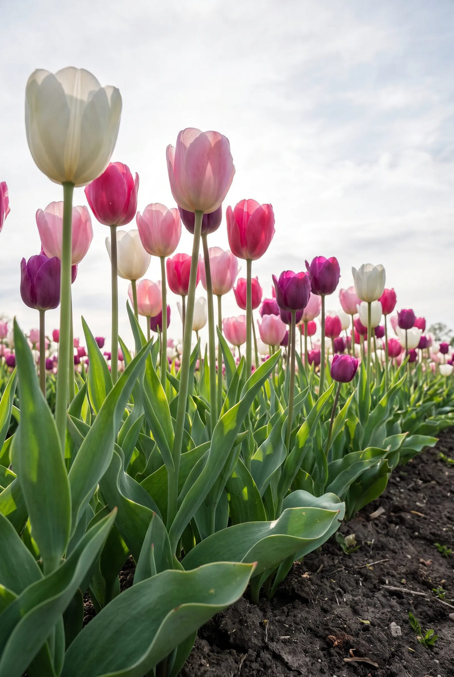 Tulipa Flower Power — in de tuin