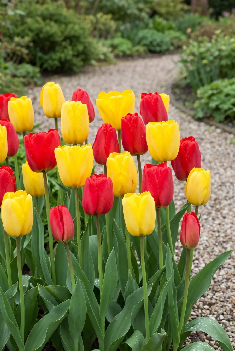 Tulipa Van Gogh — in de border
