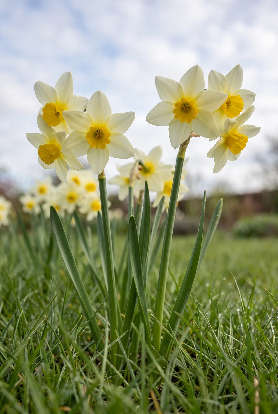 Narcissus Golden Echo — in de tuin