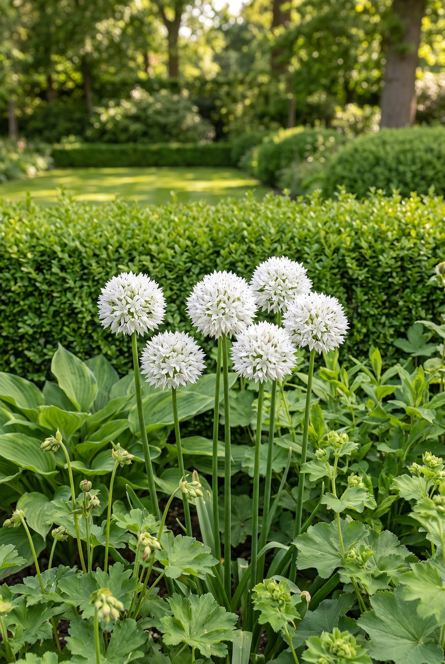 Allium Graceful Beauty — in de border