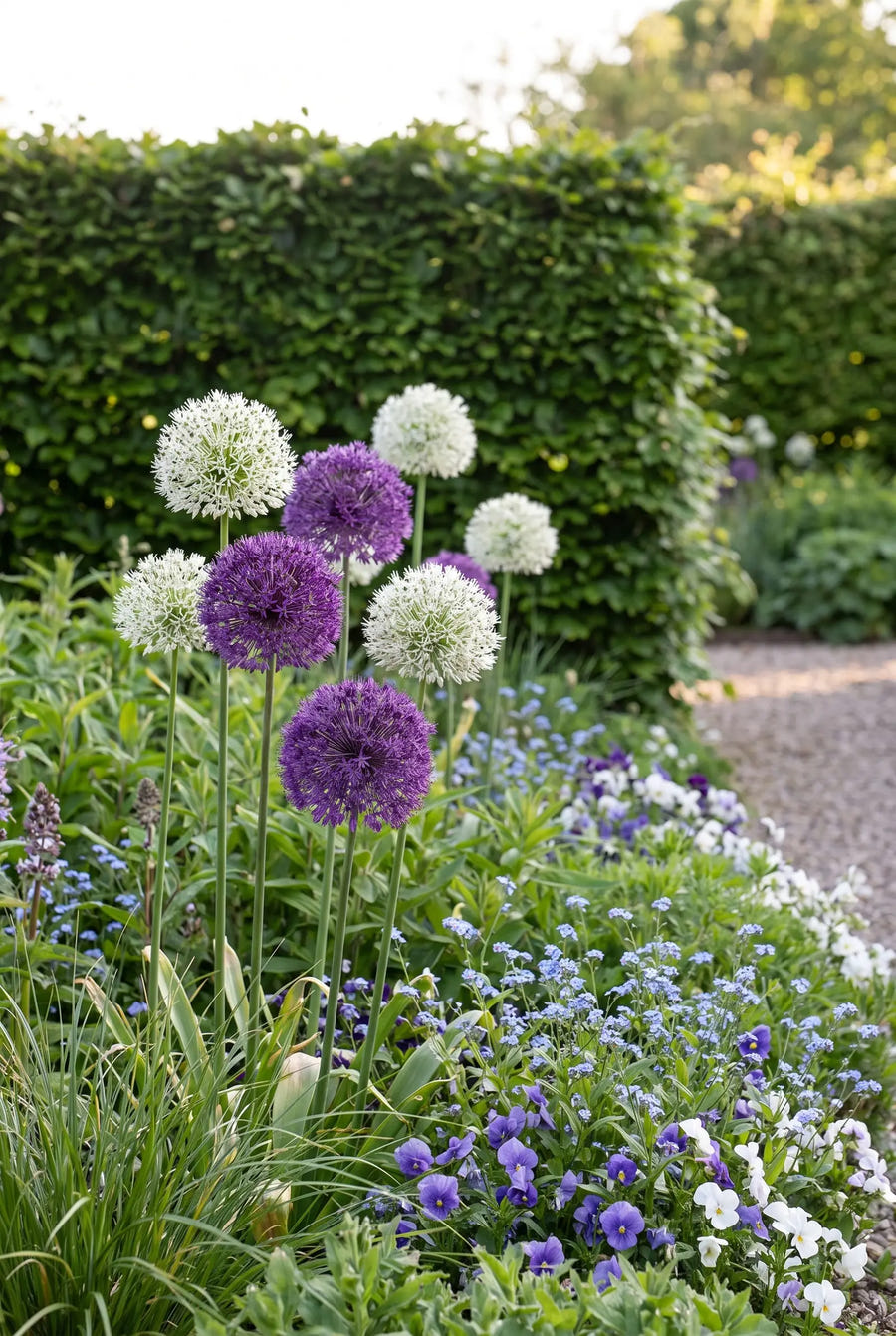 Allium Mixed — in de border