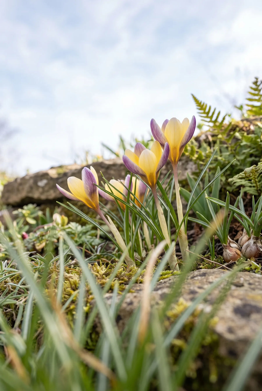 Crocus Advance — in de tuin