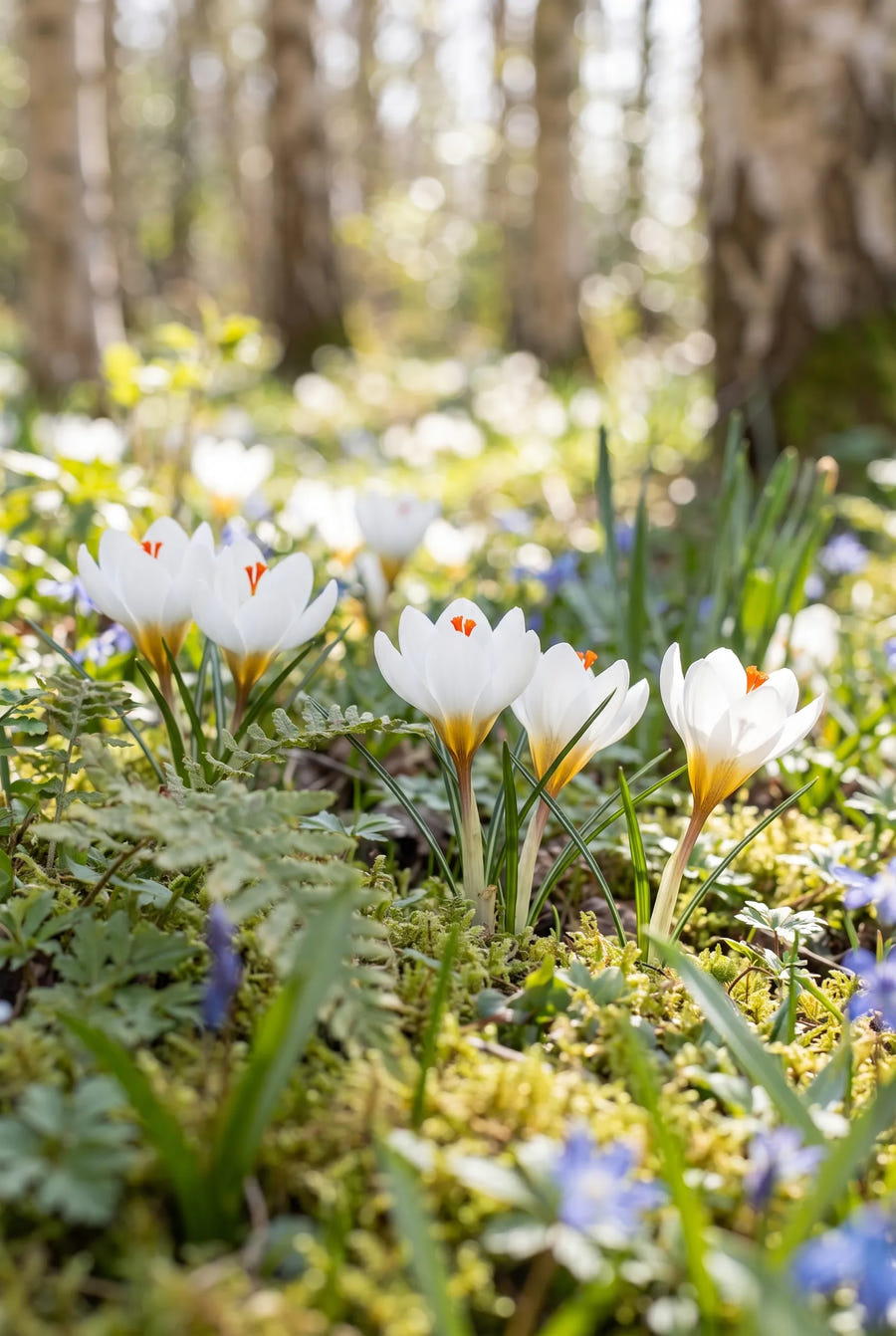 Crocus Ard Schenk — in de tuin