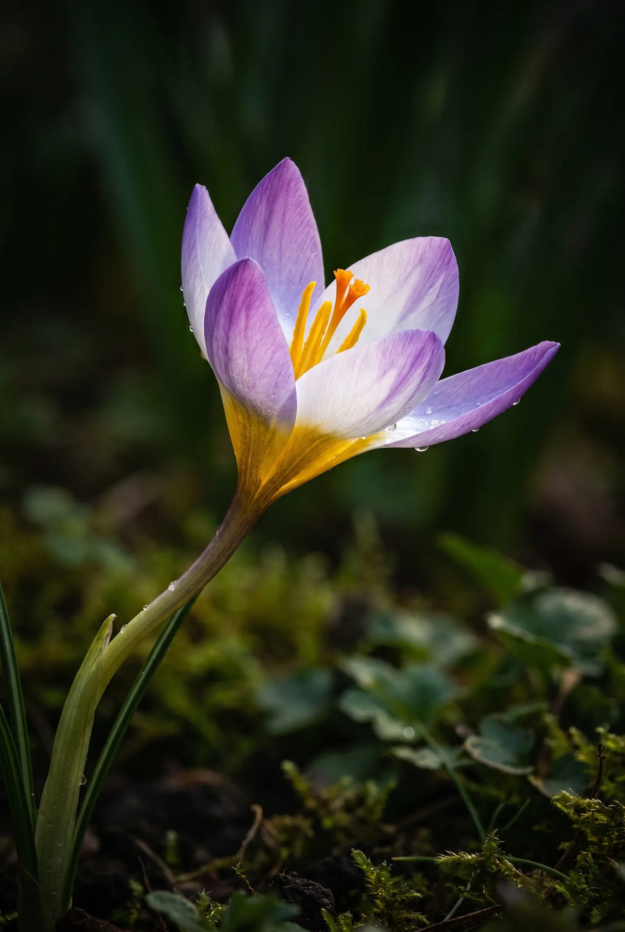 Crocus Sieberi Tricolor — sfeerbeeld