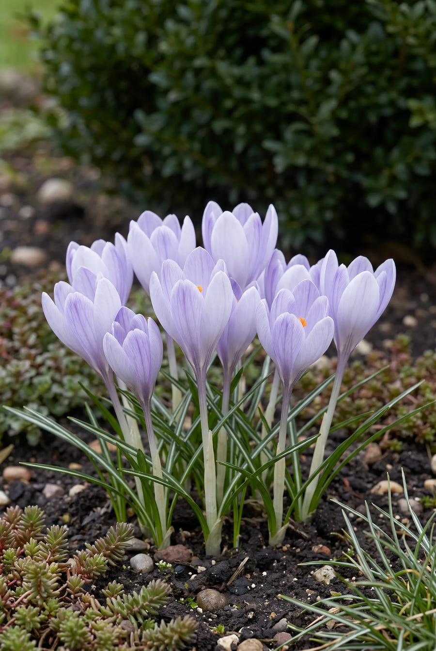 Crocus Vanguard — in de border