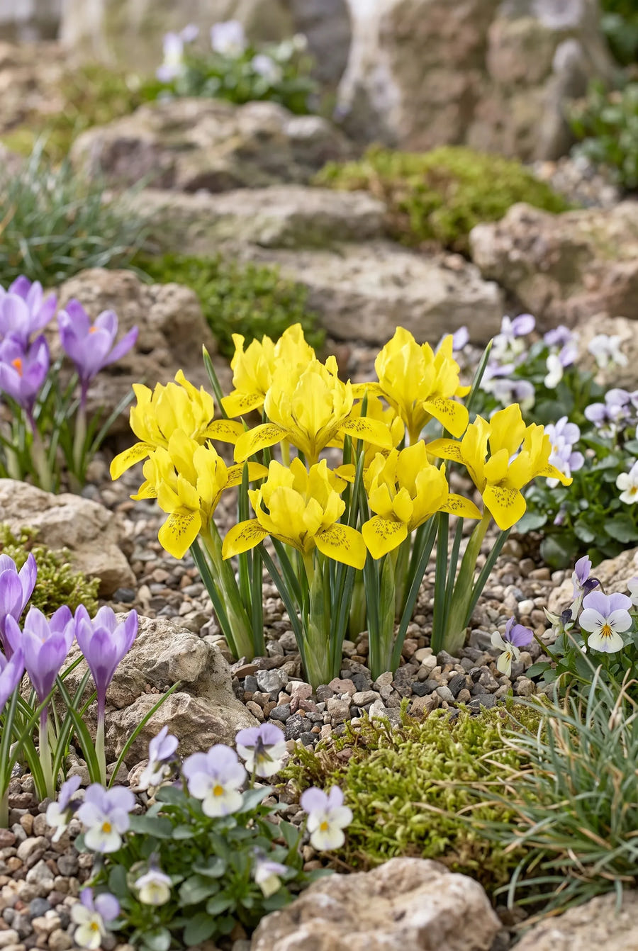 Iris Danfordiae — in de border