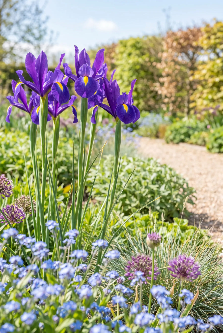 Iris Purple Sensation — in de border