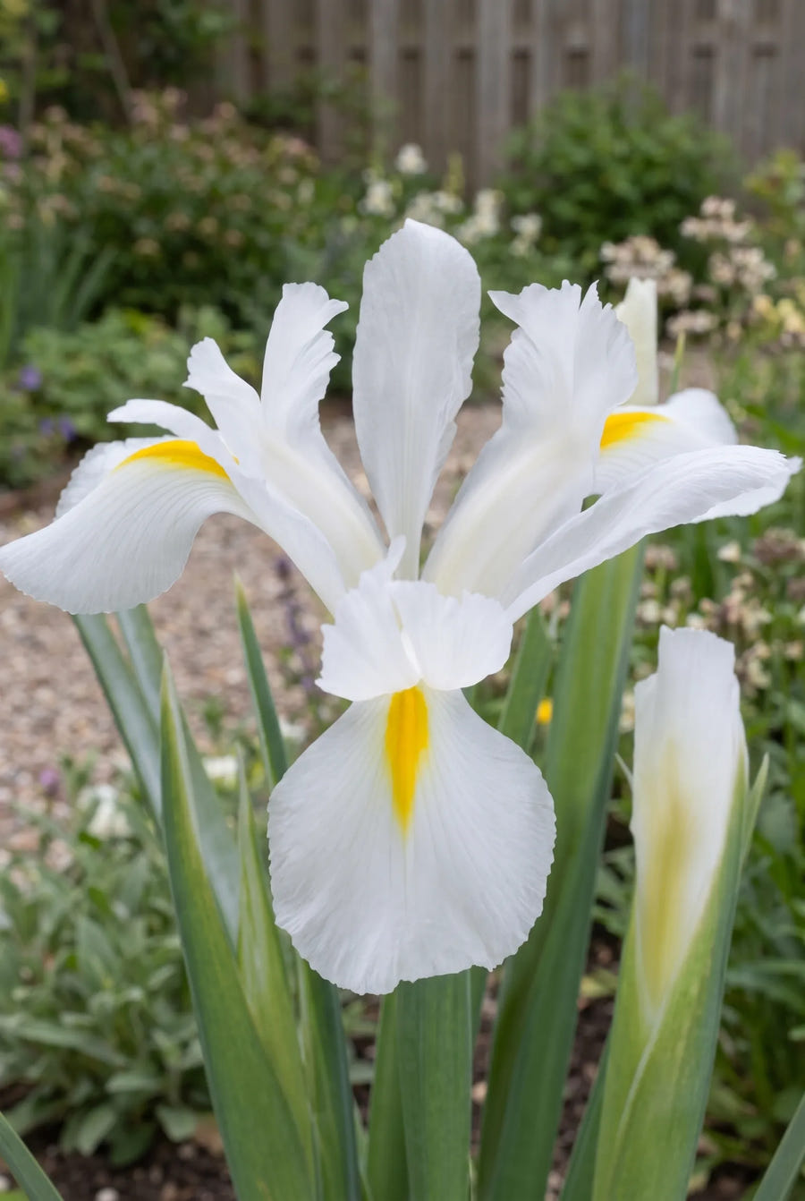 Iris White Magic — in de border