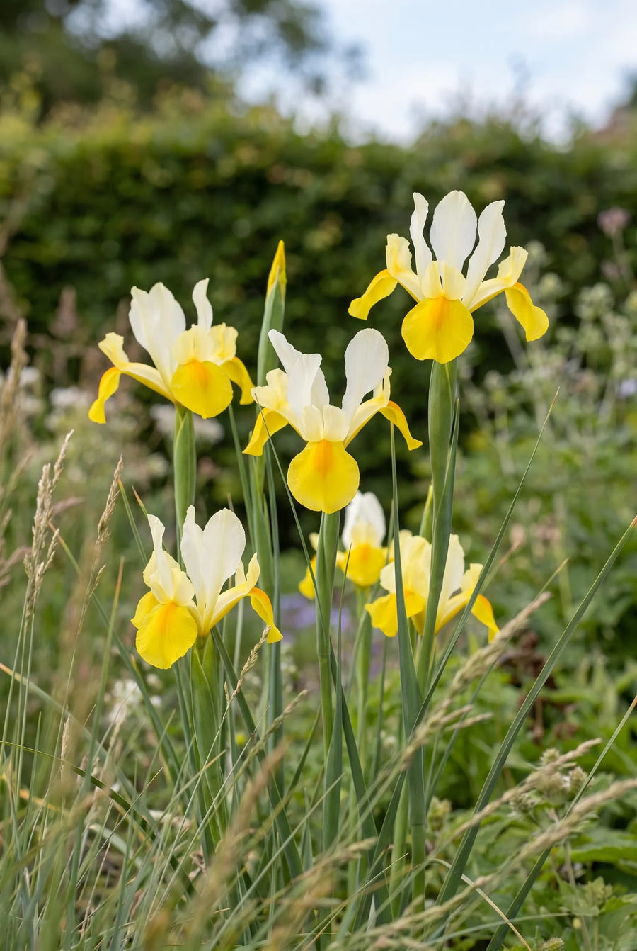 Iris Symphony — in de tuin