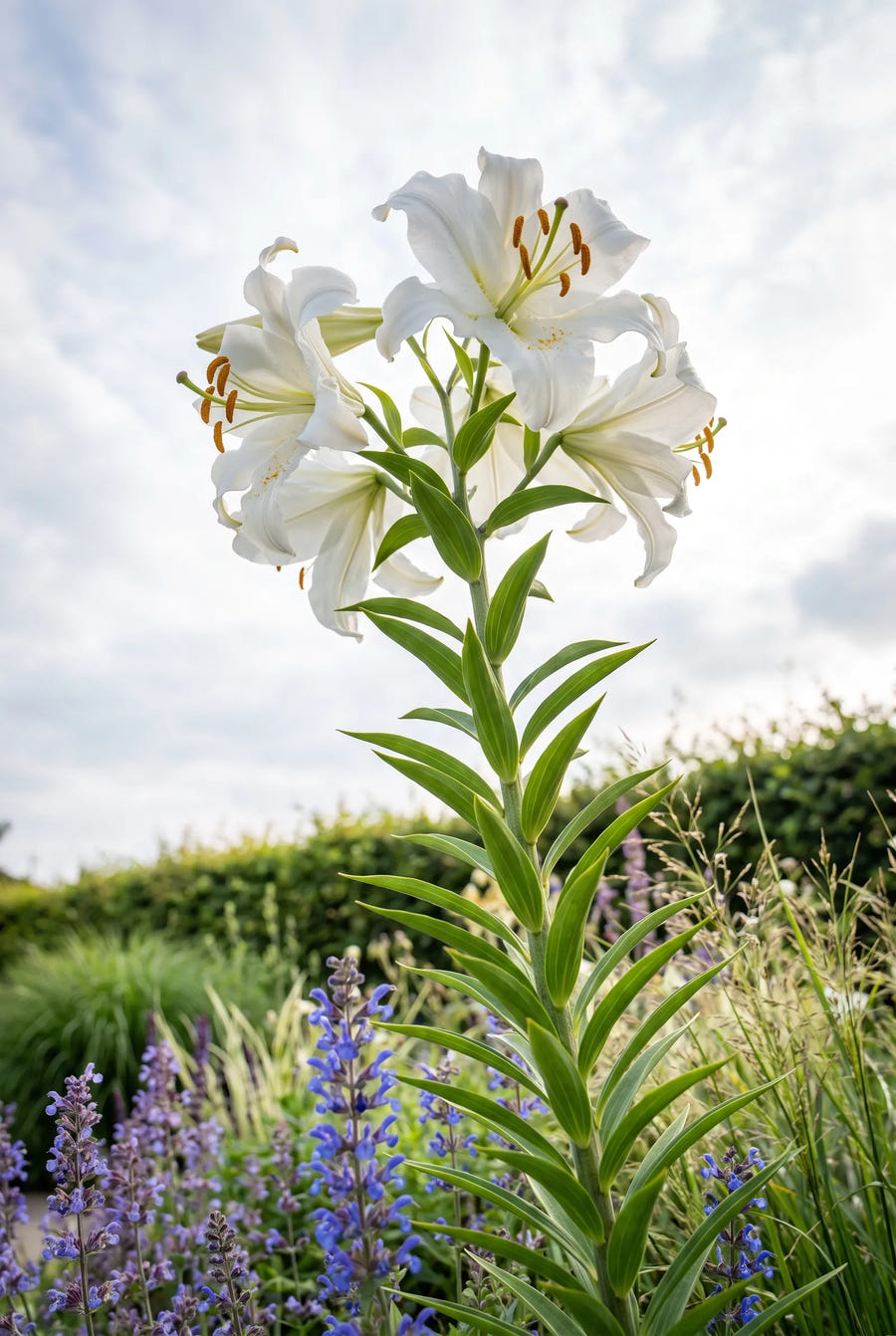 Lilium Candidum — in de tuin