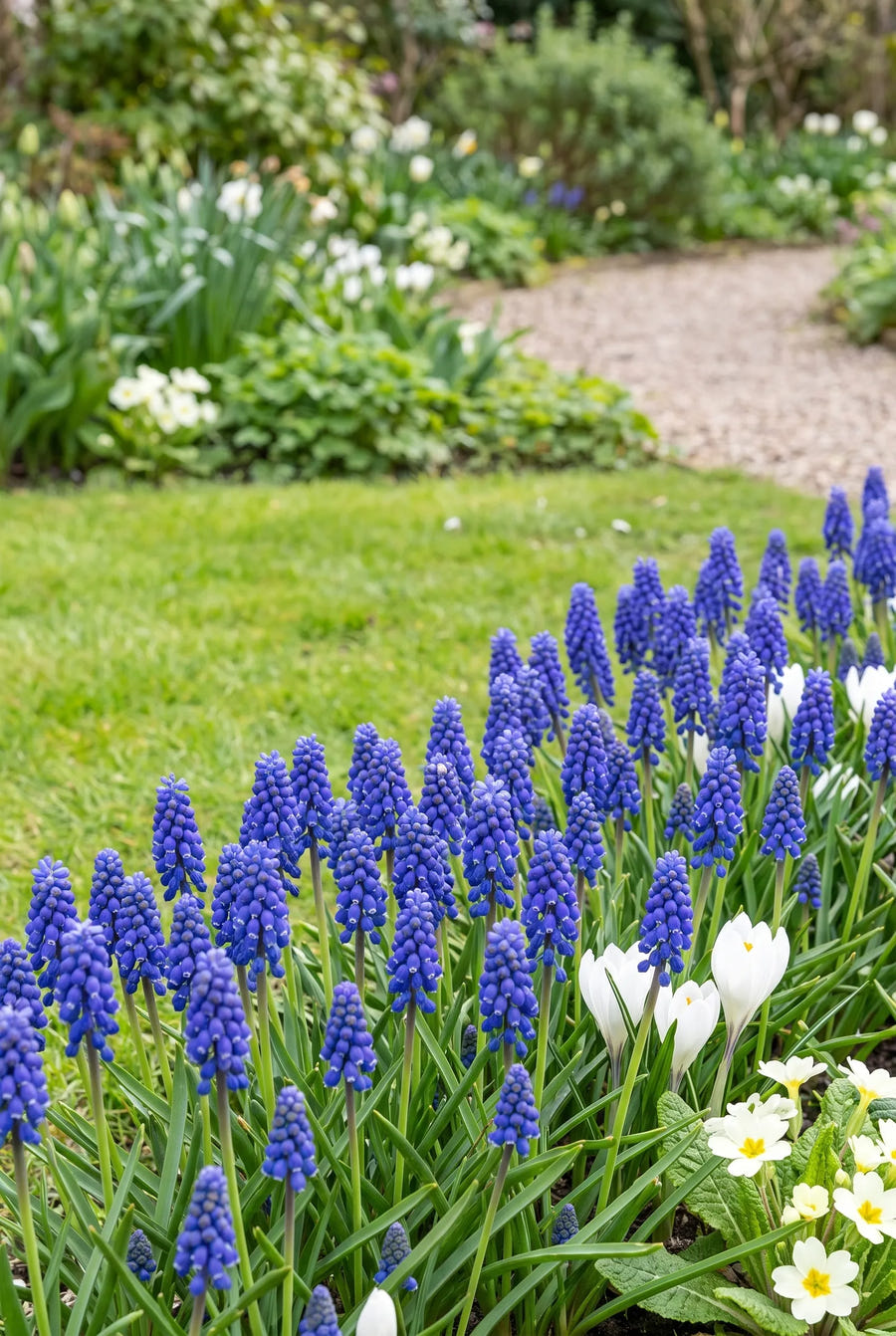 Muscari Armeniacum — in de border