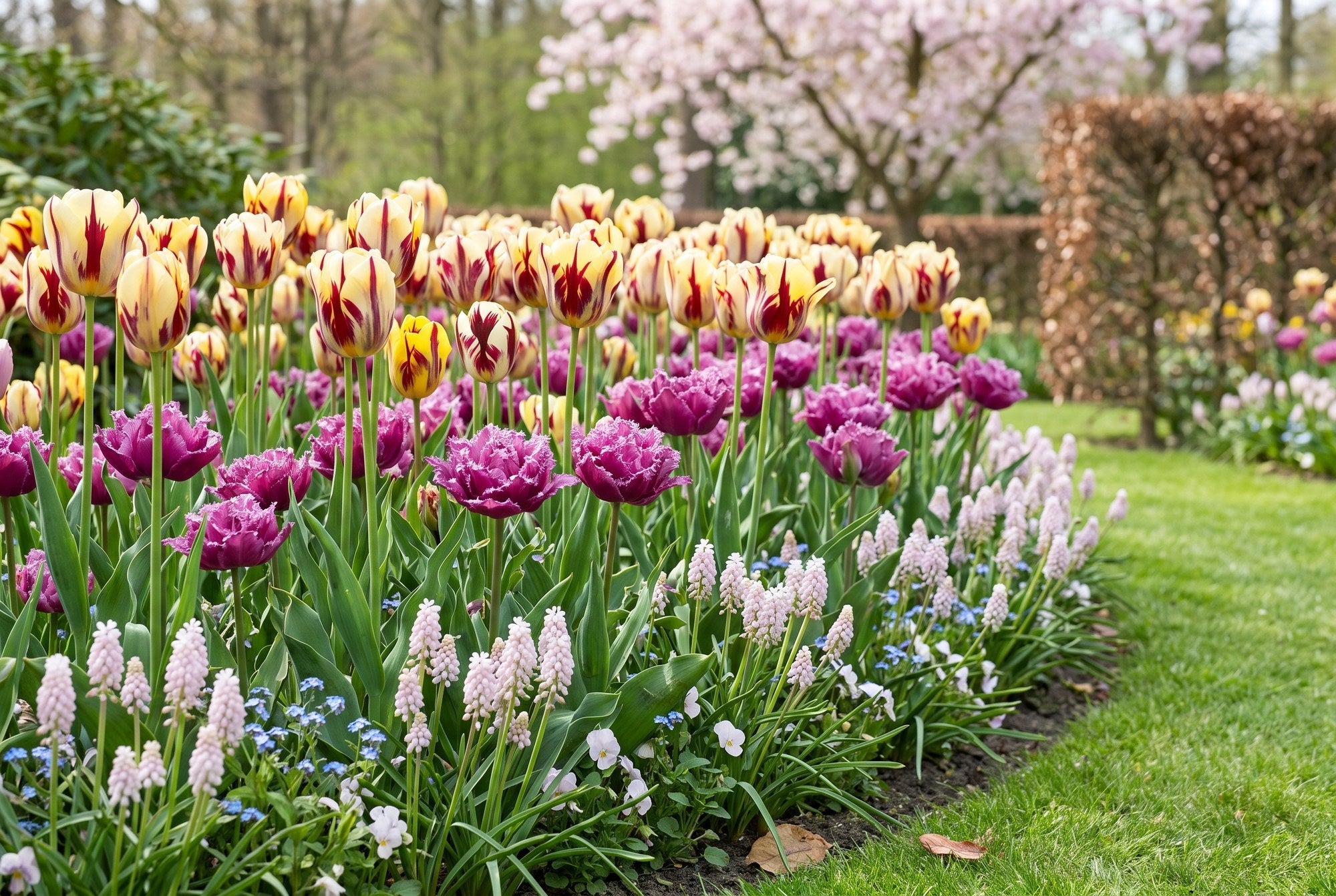Jardin romantique — Nuage bigarré